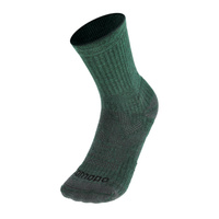 Comodo - Skarpety Climacontrol Heavy Hiker z wełną - zielone
