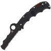 Nóż składany Spyderco Assist Lightweight Black / Black Blade Combination - C79PSBBK
