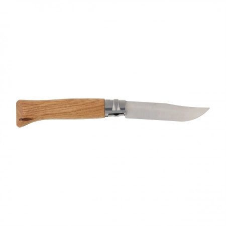 Nóż składany Opinel 8 inox dąb seria Animal - łoś
