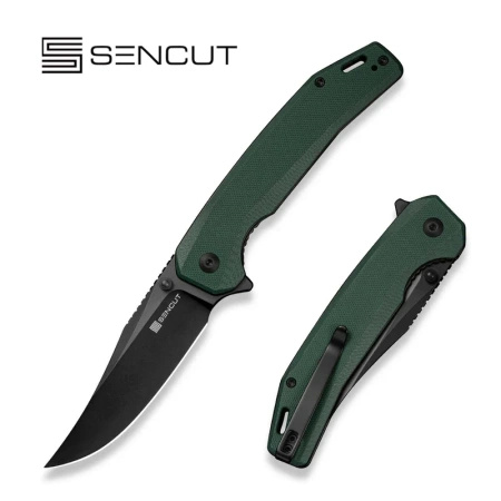 Sencut - Nóż składany Vornix Teal Green G10, Black 9Cr18MoV (S25038-1)