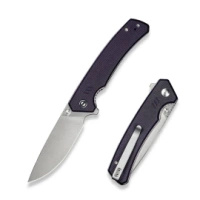 Nóż składany Civivi Merit Purple Canvas Micarta, Satin 14C28N (C24012-3)