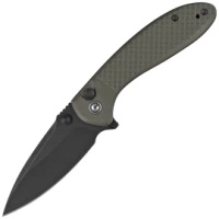 Nóż składany Civivi Faeger OD Green G10, Black Stonewashed 14C28N (C24031-2)