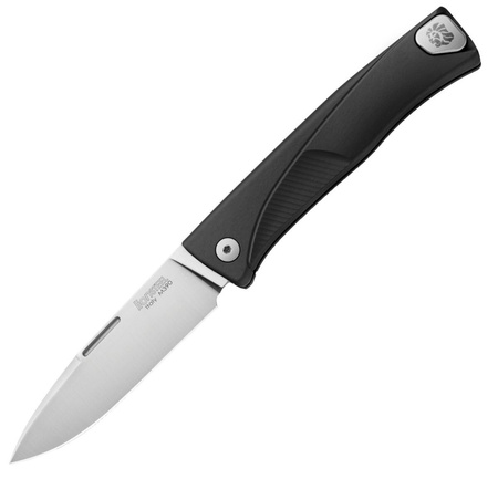 Nóż składany LionSteel Thrill Aluminium Black / Satin Blade (TL A BS)