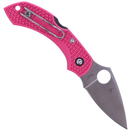 Nóż składany Spyderco Dragonfly 2 FRN Pink S30V Plain (C28FPPNS30V2)