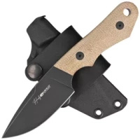 Nóż Viper Handy Brown Canvas Micarta, Black Stonewashed MagnaCut (VT4042CN)