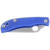 Nóż składany Spyderco Honeybee Blue G10, Satin 12C27 (C137GBLP)