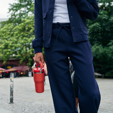 Stanley kubek IceFlow Flip Straw 0,6 L Hot Coral