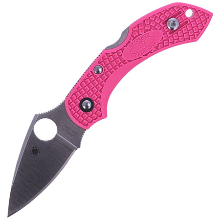 Nóż składany Spyderco Dragonfly 2 FRN Pink S30V Plain (C28FPPNS30V2)