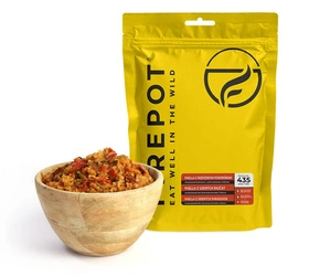 Firepot - Liofilizat Danie Paella z wędzonymi pomidorami, 535g /435kcal
