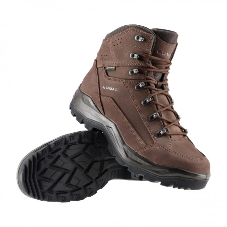 Buty wojskowe LOWA Renegade II N GTX MID TF - ciemnobrązowe