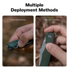 Nóż składany Civivi Clingman Green Canvas Micarta, Black Stonewashed Nitro-V by Taylor Martin Best Damn EDC (C23065-4)