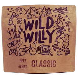 Suszona Wołowina Beef Jerky - Wild Willy - Classic - 100g