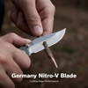 Nóż składany Civivi Clingman Green Canvas Micarta, Black Stonewashed Nitro-V by Taylor Martin Best Damn EDC (C23065-4)