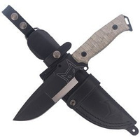 Nóż surwiwalowy FOX Sherpa Canvas Micarta 140mm (FX-610)