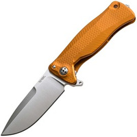 Nóż składany LionSteel SR11 Orange Aluminium, Satin Sleipner by Molletta (SR11A OS)