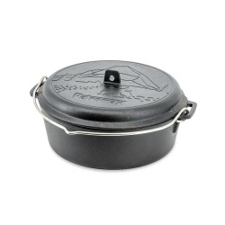 Kociołek żeliwny Petromax Dutch Oven FT4.5 Essential z płaskim dnem