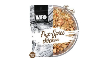 Lyo Food Expedition - Racja żywnościowa liofilizowana - Kurczak w pięciu smakach z ryżem 370g