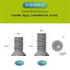 Śruby do klipsa Civivi Black Stainless Steel T6 3.8 mm - 10 szt. (CA-12B)