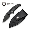 Nóż Civivi Typhoeus Black G10, Black Stonewashed 14C28N (C21036-1)