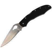 Nóż składany Spyderco Byrd Cara Cara 2 G-10 Black Plain (BY03GP2)