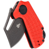 Nóż składany BlackFox Puck Red G10, Black Stone Washed D2 by Grigorii Matveev (BF-761 R)