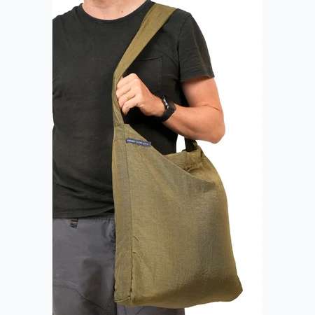 Ticket To The Moon - Torba Eco Bag Premium M - Olive Brown