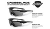 ESS - Okulary Balistyczne Crossblade One Smoke Gray - Przyciemniany - EE9032-08