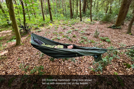 Hamak DD Hammocks Frontline XL KING Size - Olive