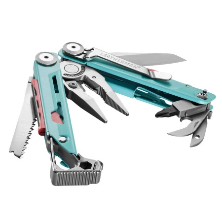 Multitool Leatherman Signal Aqua (833187) - 19 narzędzi