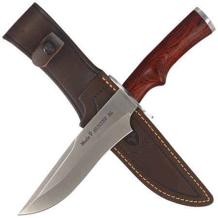 Nóż Muela Hunter Pakka Wood, Satin 440C (Hunter-17R)