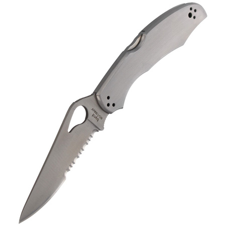 Nóż składany Spyderco Byrd Cara Cara 2 Stainless Combination (BY03PS2)