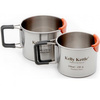 Zestaw kubków Kelly Kettle Camping Cup Set - Stalowy