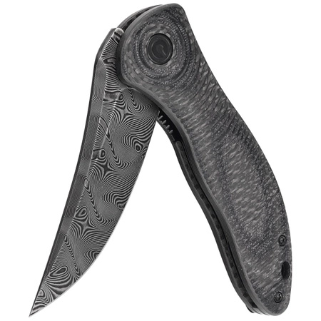 Nóż Civivi Synergy3 Black G10/Twill Carbon Fiber, Black Hand Rubbed Damascus by Jim O'Young (C20075B-DS1)