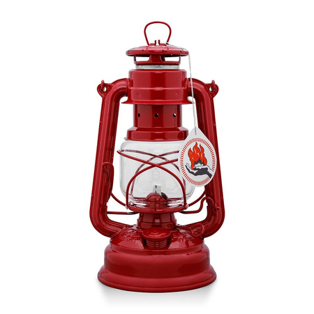 Lampa naftowa - Feuerhand Hurricane Lantern 276 - Czerwona
