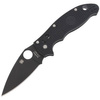 Nóż składany Spyderco Manix 2 Lightweight Black Blade Plain - C101PBBK2
