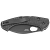 Nóż składany Fox Zero 2.0 Desert Warrior Black FRN, Black Becut (FX-311 B)