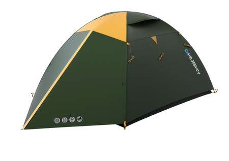 Husky - Namiot turystyczny BOYARD 4 - classic green