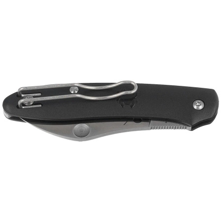 Nóż składany Spyderco Roadie XL Black FRN, Satin M398 by Sal Glesser (C267BKP)
