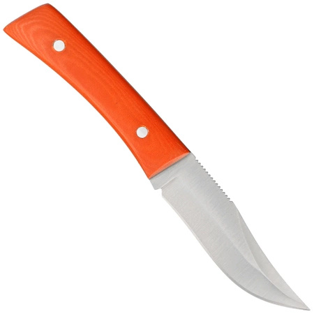 Nóż Muela BWE-8.O Orange Micarta, Satin MoVa