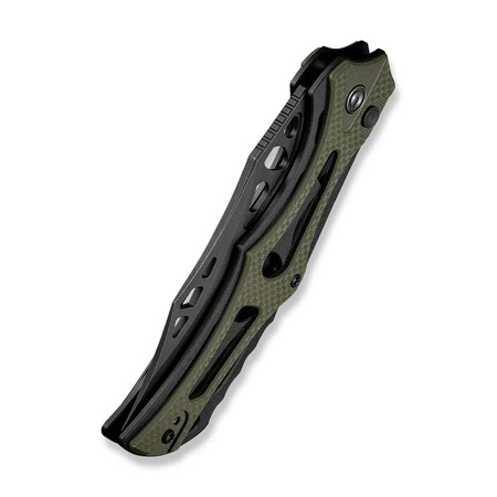 Nóż składany Civivi Biophase Black Aluminium / OD Green G10, Black Stonewashed Nitro-V (C23083C-2)