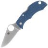 Nóż składany Spyderco Manbug Cobalt Blue FRN, Satin CPM SPY27 by Sal Glesser (MPCBL)