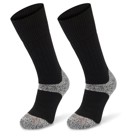 Comodo - Skarpety turystyczne Merino zimowe - czarne