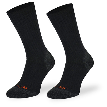 Comodo - Skarpety turystyczne Camel Wool STWC HIKER - czarne