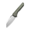 Nóż składany Civivi Nugz Green Canvas Micarta, Satin 14C28N by Matthew Wehrwein (C23060-2)