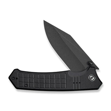 Nóż składany Civivi Tacticorix Black G10, Black Stonewashed Nitro-V (C23055-1)