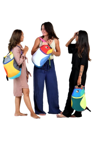 Ticket To The Moon - Plecak składany Mini Backpack - Unique Edition