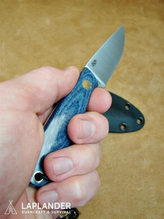 Nóż Brisa Necker 70 F - Blue Jeans Micarta - Pochwa Kydex