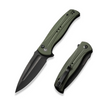 Nóż składany Civivi Incindie OD Green G10, Black Stonewashed (C23053-2)