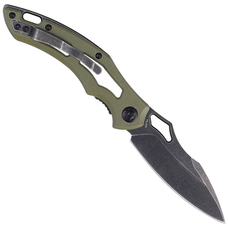 Nóż składany FoxEdge Sparrow G10 OD Green Stone Washed PVD by Denis Simonutti (FE-033)