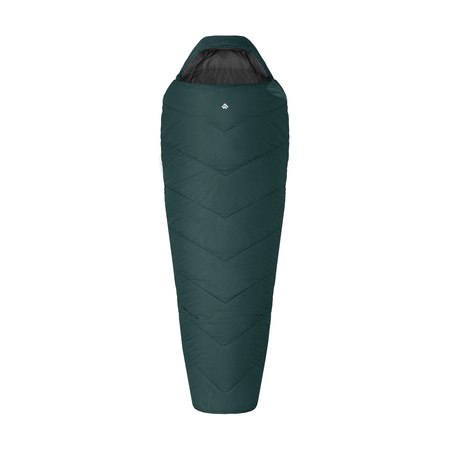 Alpinus - Śpiwór Fiber Pro 800 dla praworęcznych - zielony